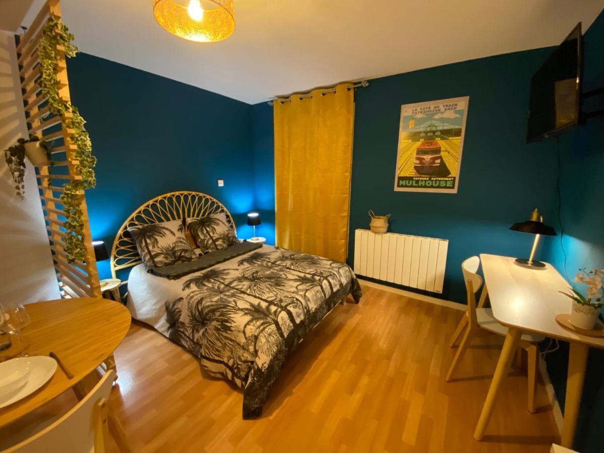 # Bien Dormir A Mulhouse # L'Oceanic # Centre Ville # Cosy # Bagian luar foto