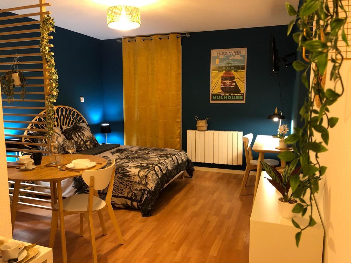 # Bien Dormir A Mulhouse # L'Oceanic # Centre Ville # Cosy # Bagian luar foto