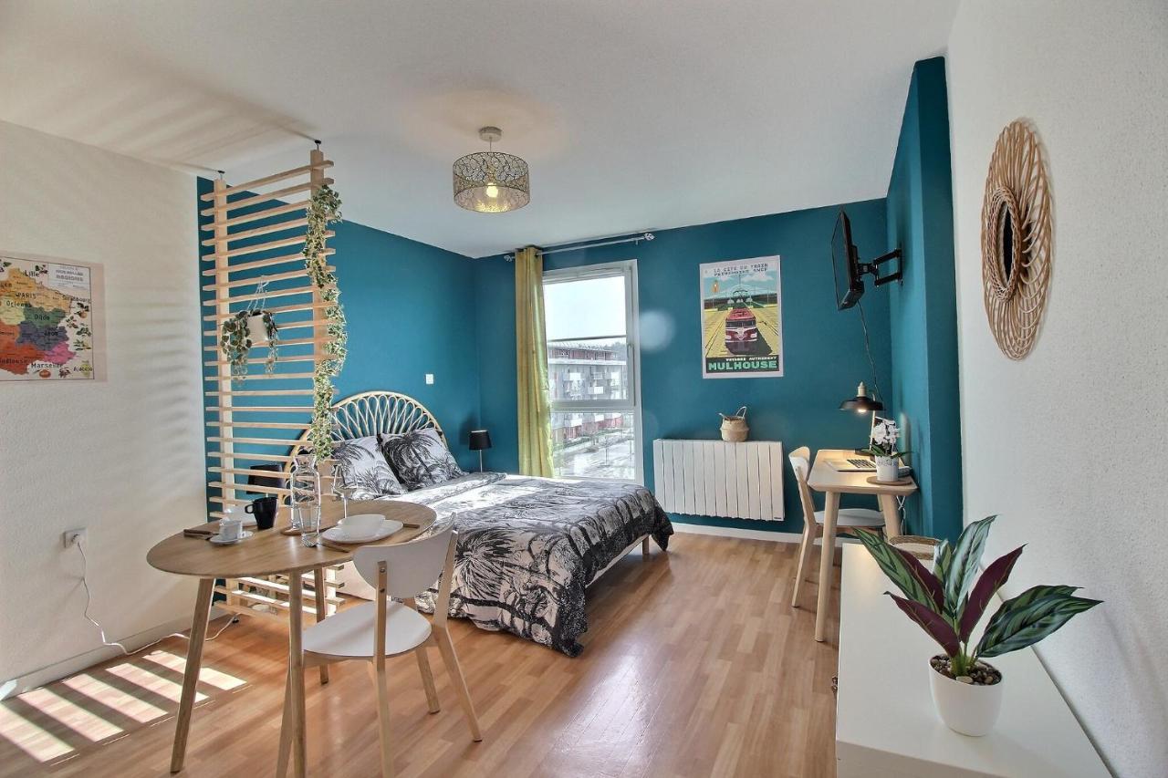 # Bien Dormir A Mulhouse # L'Oceanic # Centre Ville # Cosy # Bagian luar foto