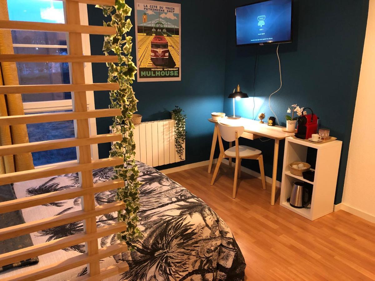 # Bien Dormir A Mulhouse # L'Oceanic # Centre Ville # Cosy # Bagian luar foto