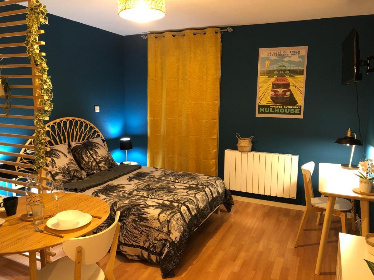 # Bien Dormir A Mulhouse # L'Oceanic # Centre Ville # Cosy # Bagian luar foto